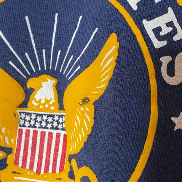 Retro Navy Sweater - Picture 3 of 6